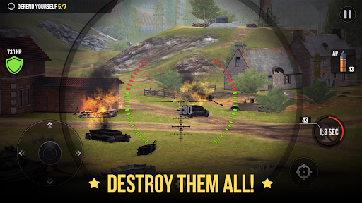 A thrilling depiction of tank battles in the World of Artillery game, showcasing strategic warfare and immersive gameplay.