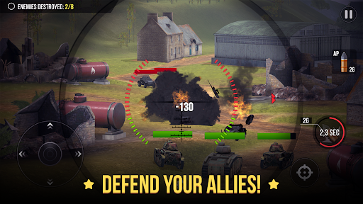 A thrilling depiction of tank battles in the World of Artillery game, showcasing strategic warfare and immersive gameplay.