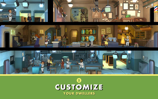 A glimpse into the vibrant and challenging world of Fallout Shelter, where players manage resources and build a thriving underground community amidst post-apocalyptic challenges.