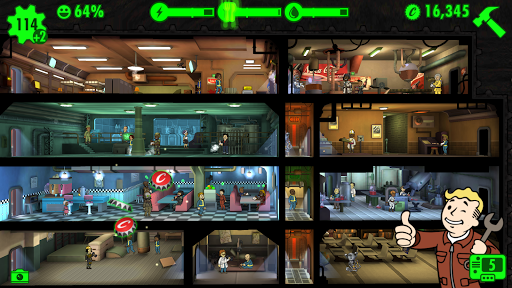 A glimpse into the vibrant and challenging world of Fallout Shelter, where players manage resources and build a thriving underground community amidst post-apocalyptic challenges.