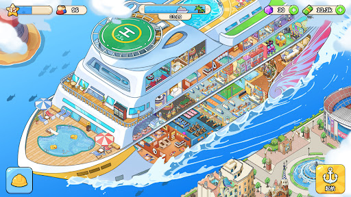 A thrilling journey on a virtual cruise ship, navigating through stunning digital seas with adventure and excitement at every turn.