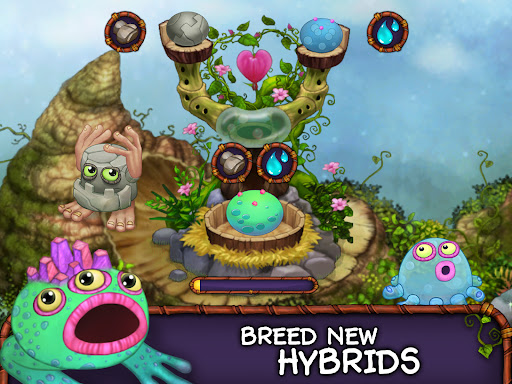 A vibrant and whimsical world of singing monsters, each contributing to a harmonious melody, showcasing creativity and fun.