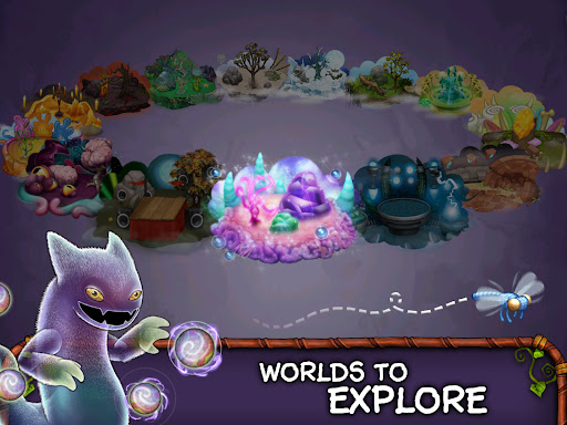 A vibrant and whimsical world of singing monsters, each contributing to a harmonious melody, showcasing creativity and fun.