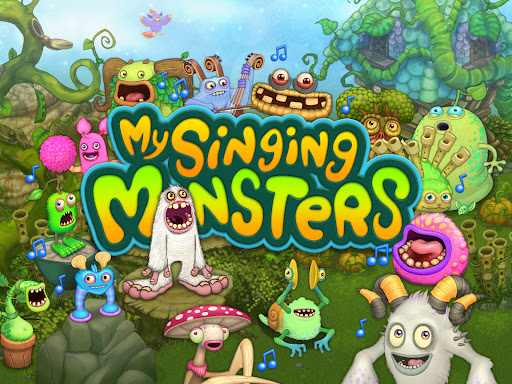 A vibrant and whimsical world of singing monsters, each contributing to a harmonious melody, showcasing creativity and fun.