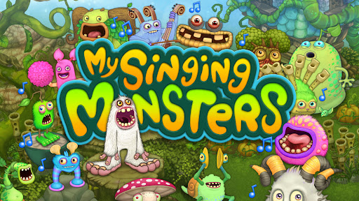 A vibrant and whimsical world of singing monsters, each contributing to a harmonious melody, showcasing creativity and fun.