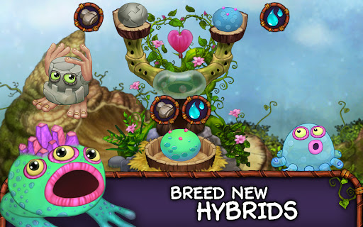 A vibrant and whimsical world of singing monsters, each contributing to a harmonious melody, showcasing creativity and fun.