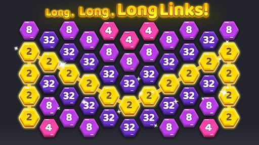 A bright and colorful hexagonal puzzle game that challenges the mind and offers endless fun, like a vibrant kaleidoscope of connections.