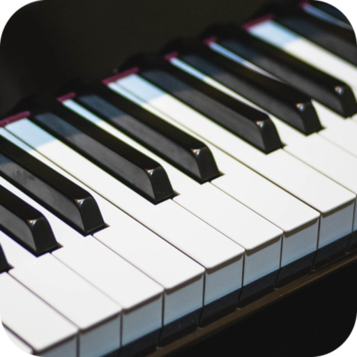 A user happily playing the piano with the Easy Piano app, feeling accomplished and joyful, embodying the excitement of learning music effortlessly.