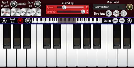 A user happily playing the piano with the Easy Piano app, feeling accomplished and joyful, embodying the excitement of learning music effortlessly.