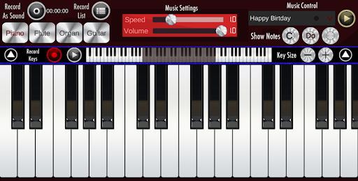 A user happily playing the piano with the Easy Piano app, feeling accomplished and joyful, embodying the excitement of learning music effortlessly.