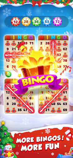 A vibrant and colorful bingo game setting, filled with excitement and anticipation.