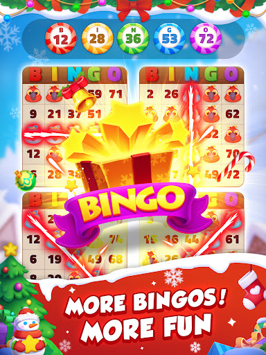 A vibrant and colorful bingo game setting, filled with excitement and anticipation.