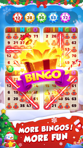 A vibrant and colorful bingo game setting, filled with excitement and anticipation.