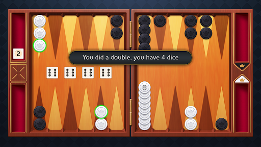 A lively and engaging mobile Backgammon game that brings people together in strategic fun.