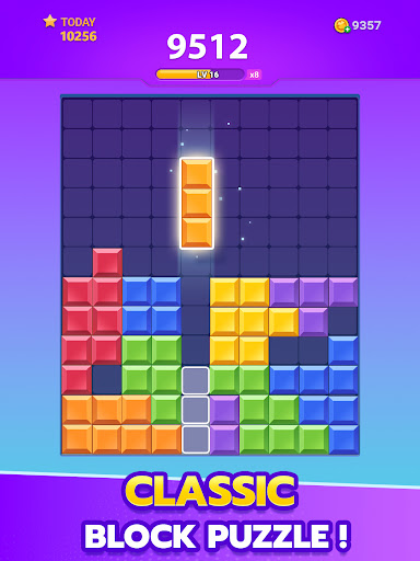 A vibrant and colorful puzzle game scene depicting strategic cube placement challenges, evoking excitement and mental engagement.