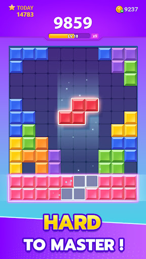 A vibrant and colorful puzzle game scene depicting strategic cube placement challenges, evoking excitement and mental engagement.