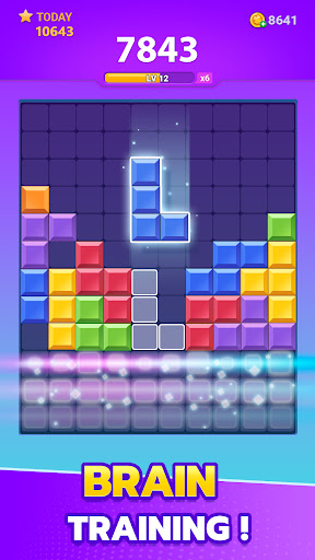 A vibrant and colorful puzzle game scene depicting strategic cube placement challenges, evoking excitement and mental engagement.