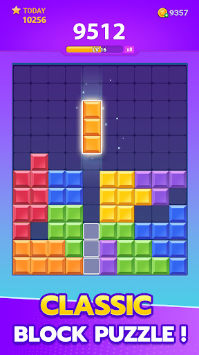 A vibrant and colorful puzzle game scene depicting strategic cube placement challenges, evoking excitement and mental engagement.