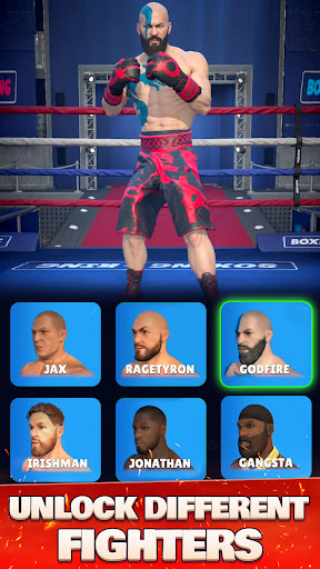 A thrilling and immersive boxing match experience, capturing the excitement and intensity of the sport.