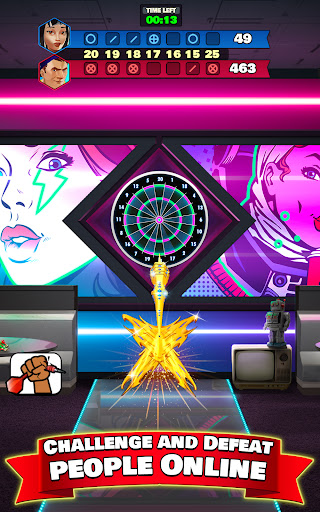 A vibrant, thrilling dart game experience full of excitement and challenge.