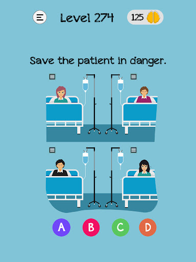 A vibrant and engaging visual of the Braindom app interface, illustrating a person immersed in solving a brain-teasing puzzle, exuding focus and enjoyment.