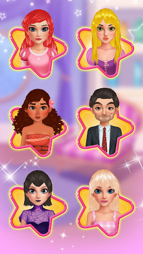 A vibrant and lively depiction of a virtual hair salon, teeming with creativity and colorful hair styling options, evoking a sense of fun and endless possibilities.