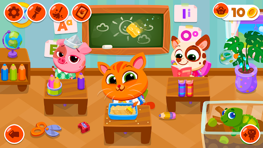 An enchanting world of learning and fun with adorable animal characters.