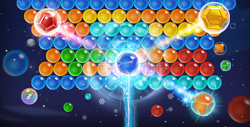 An exciting and vibrant world of colorful bubbles waiting to be popped, evoking a sense of joy and challenge.