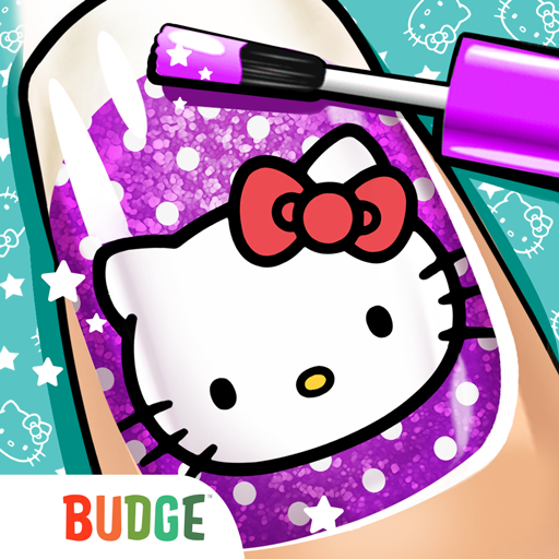 A joyful, creative experience in the Hello Kitty Nail Salon app.