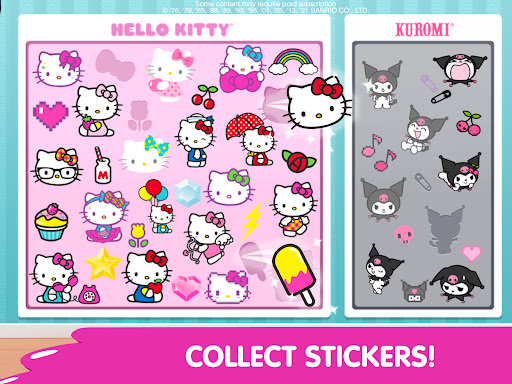 A joyful, creative experience in the Hello Kitty Nail Salon app.