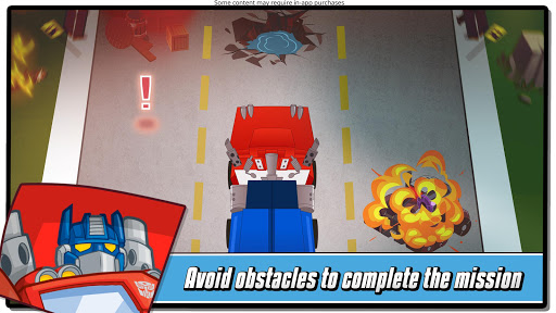 A thrilling depiction of Transformers Rescue Bots engaged in an adventurous rescue mission, showcasing vibrant graphics and heroic action.