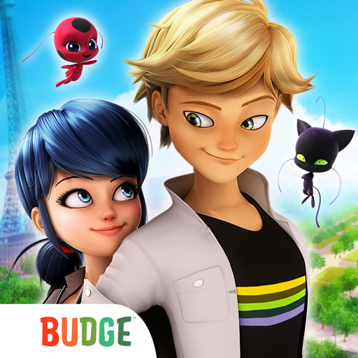 A colorful and adventurous depiction of the Miraculous Ladybug Game characters, showcasing the excitement and fun of the game.