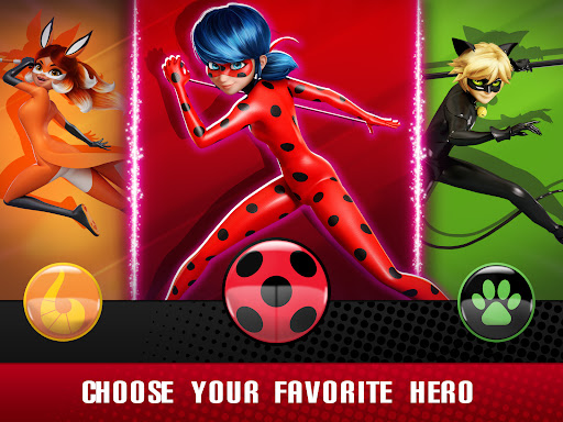 A colorful and adventurous depiction of the Miraculous Ladybug Game characters, showcasing the excitement and fun of the game.