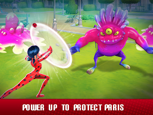 A colorful and adventurous depiction of the Miraculous Ladybug Game characters, showcasing the excitement and fun of the game.