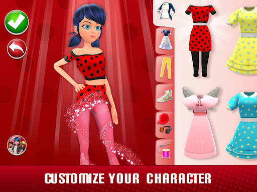 A colorful and adventurous depiction of the Miraculous Ladybug Game characters, showcasing the excitement and fun of the game.