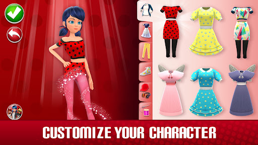 A colorful and adventurous depiction of the Miraculous Ladybug Game characters, showcasing the excitement and fun of the game.