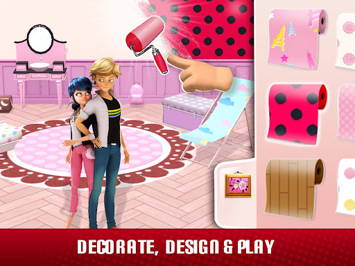 A colorful and adventurous depiction of the Miraculous Ladybug Game characters, showcasing the excitement and fun of the game.