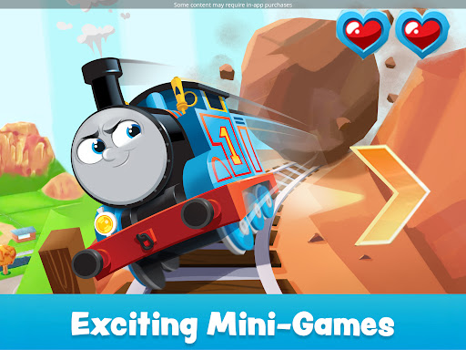 A whimsical journey with Thomas the Tank Engine in a colorful, magical world, sparking joy and imagination in children.