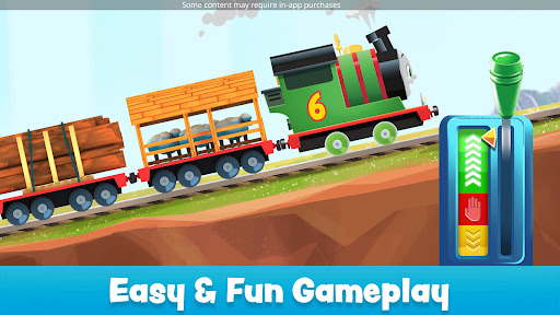 A whimsical journey with Thomas the Tank Engine in a colorful, magical world, sparking joy and imagination in children.