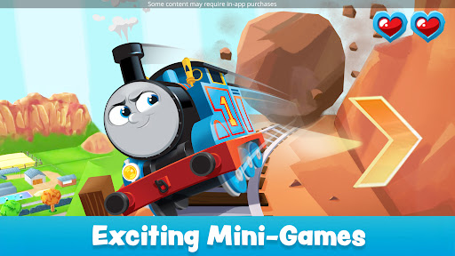 A whimsical journey with Thomas the Tank Engine in a colorful, magical world, sparking joy and imagination in children.