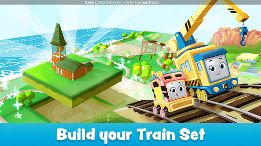 A whimsical journey with Thomas the Tank Engine in a colorful, magical world, sparking joy and imagination in children.