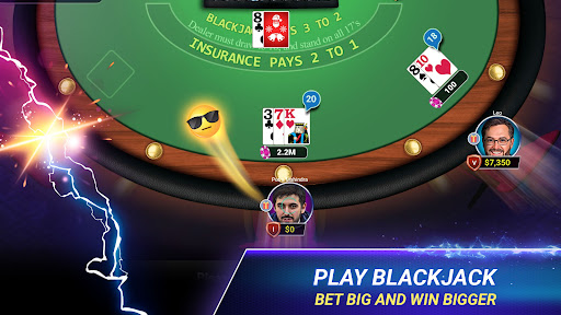 A vibrant, high-energy poker game table with players intensely focused on their cards, symbolizing the excitement and strategic depth of the Poker App experience.