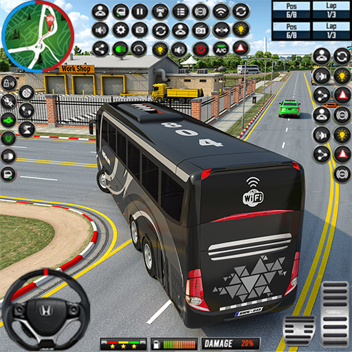 A thrilling and immersive driving simulation experience on Android, capturing the excitement and challenges of being a bus driver.