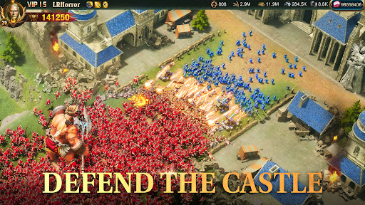 A captivating scene of strategic warfare, depicting the intensity and excitement of World War Rising, a mobile game that immerses players in historical battles with stunning graphics and challenging gameplay.