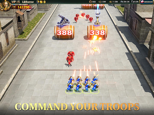 A captivating scene of strategic warfare, depicting the intensity and excitement of World War Rising, a mobile game that immerses players in historical battles with stunning graphics and challenging gameplay.