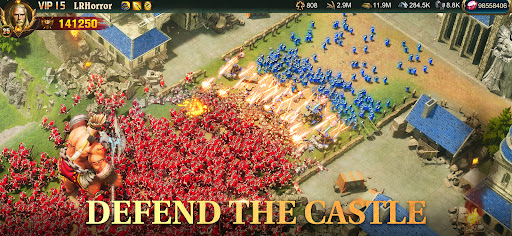 A captivating scene of strategic warfare, depicting the intensity and excitement of World War Rising, a mobile game that immerses players in historical battles with stunning graphics and challenging gameplay.