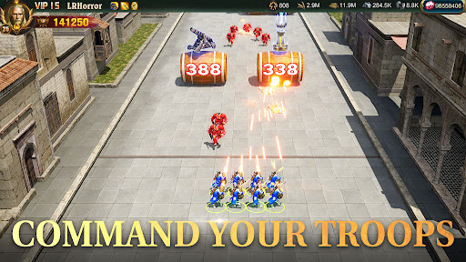 A captivating scene of strategic warfare, depicting the intensity and excitement of World War Rising, a mobile game that immerses players in historical battles with stunning graphics and challenging gameplay.