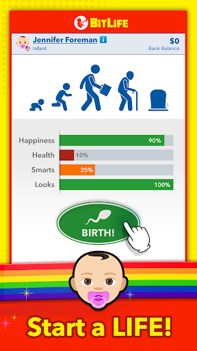 Experience the excitement and possibilities of a virtual life with BitLife, where every decision shapes your destiny.