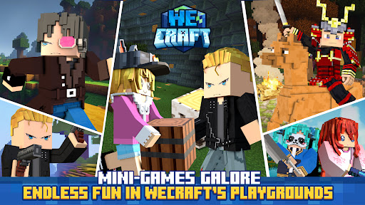 A vibrant and imaginative world of block crafting, sparking creativity and endless possibilities.