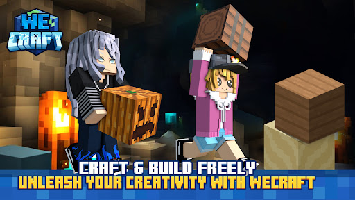 A vibrant and imaginative world of block crafting, sparking creativity and endless possibilities.